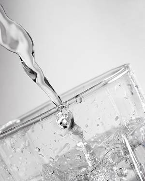 Glass of water