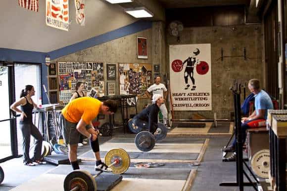 Weight room