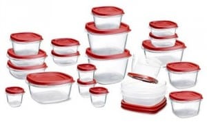 50 Piece Tupperware Set by Rubbermaid