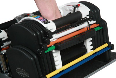 PowerBlock U90 Stage 2 Adjustable Dumbbells Set - Self-Contained Storage