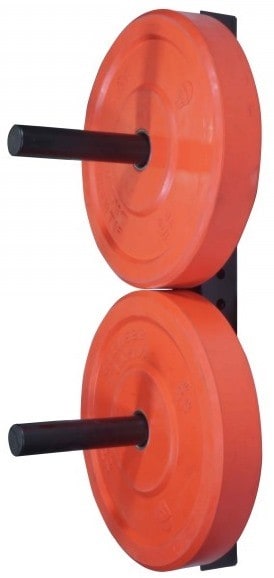 X-3 Wall Strip with 2 Weight Plate Holders Installed X-3 Wall Strip with 2 Weight Plate Holders Installed