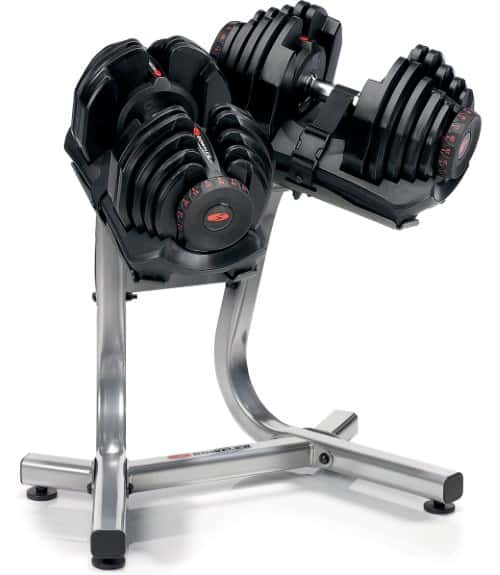 Bowflex SelectTech 1090 Dumbbell Set with Stand Bowflex SelectTech 1090 Dumbbell Set with Stand