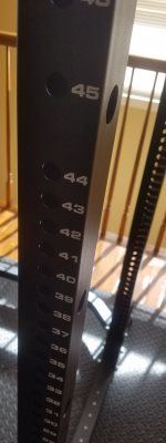 Force USA MyRack Power Rack - Numbered Holes