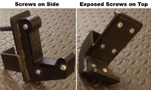 Force USA MyRack Standard J-hooks vs Deluxe J-hooks - Comparing Screws