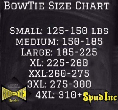 Donnie Thompson Formal Bowtie Sizing Chart Donnie Thompson Formal Bowtie Sizing Chart