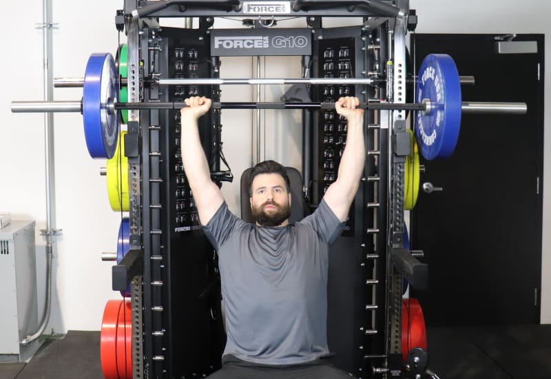 Seated Overhead Press