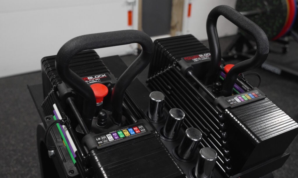 Kettlebell Handles on PowerBlock Elite USA