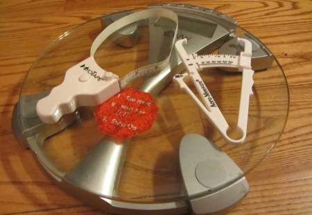 body scale flexible tape measure and caliper