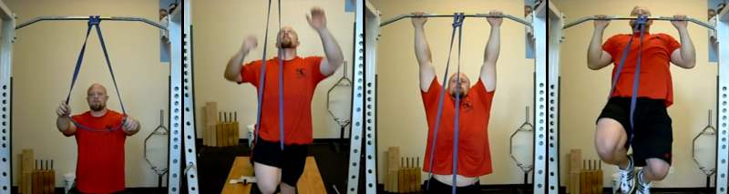 band assisted pull ups