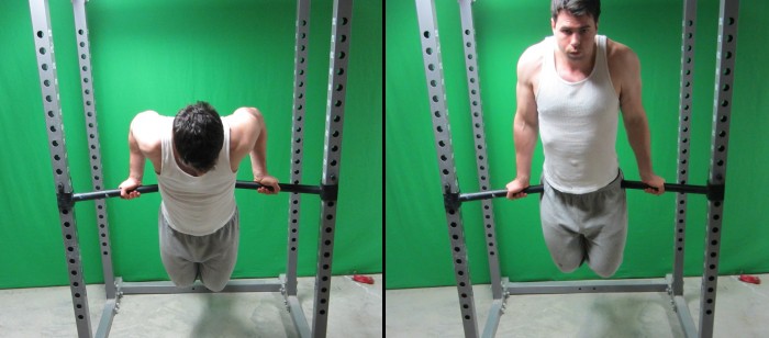 supinated grip dips