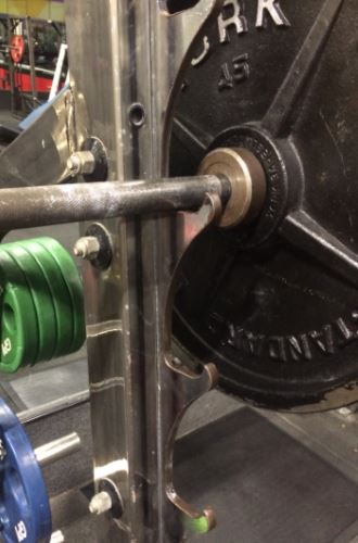 gun rack style j-cups for power rack