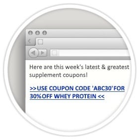 Supplement Coupons Email List