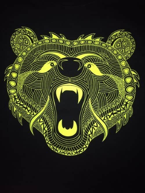 A7 Bar Grip Gnarly Bear Design