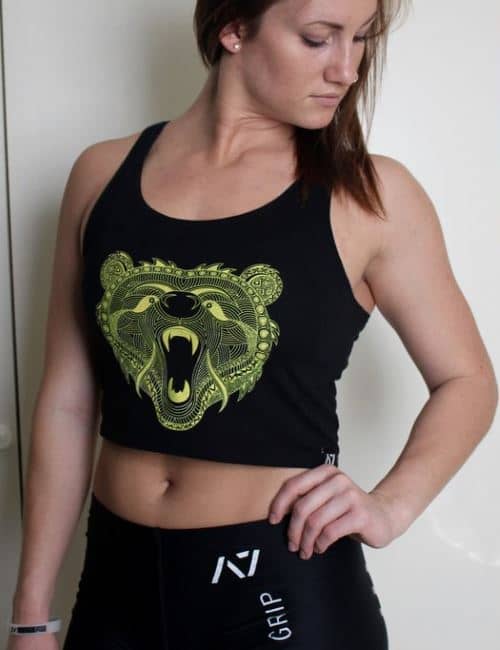 A7 Women's Bar Grip Muscle Tee