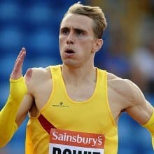 Jamie Bowie - Scottish 400m Relay Runner