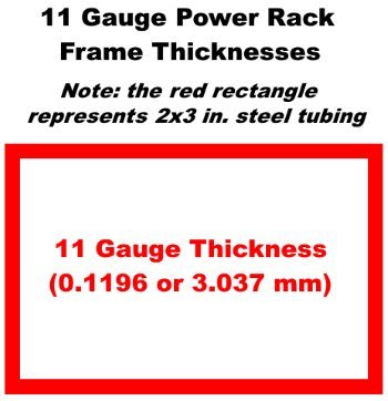 11 Gauge Power Rack Steel Thickness