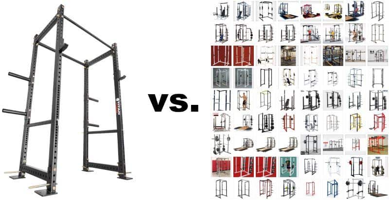 Titan T-3 Series HD Power Rack vs All Other Power Racks