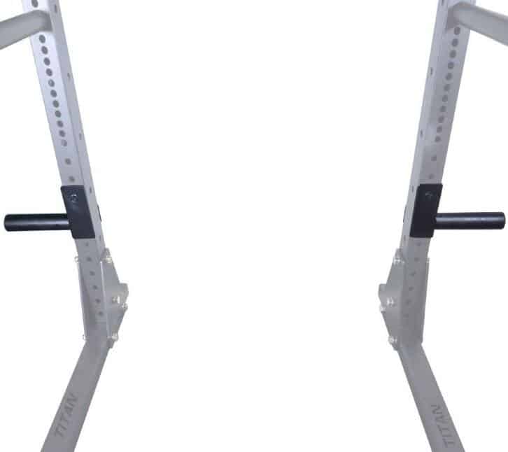 X-3 J-Hook Style Plate Holder (Shown on X-3 Squat Rack)