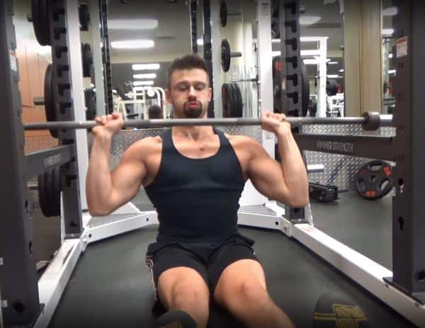 Barbell Z-Press Exercise Form Guide with Video & Pictures