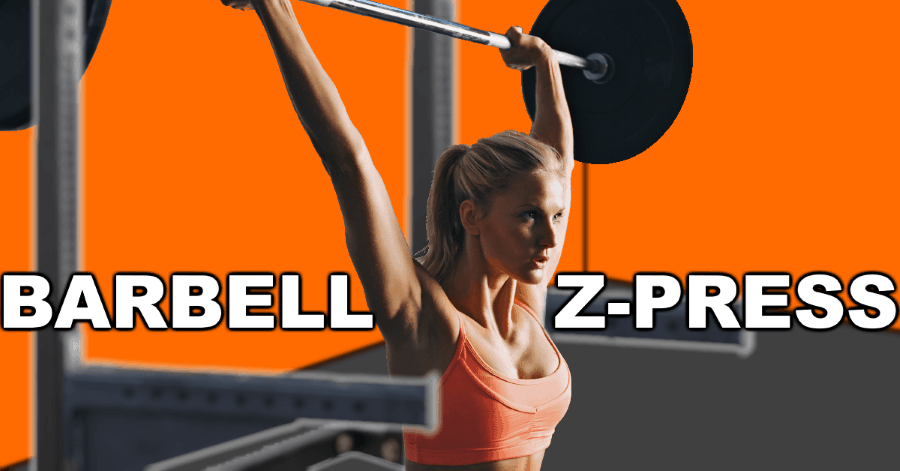 Barbell Z-Press Exercise Form