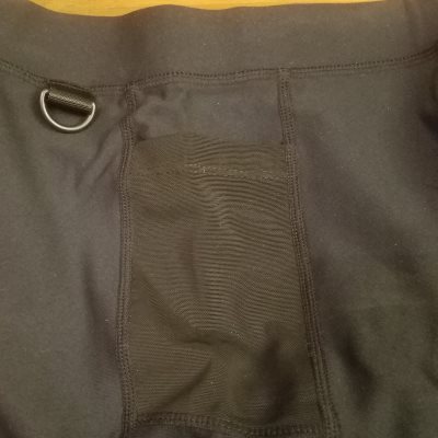 A7 OX Compression Shorts - Pocket and Key Clip