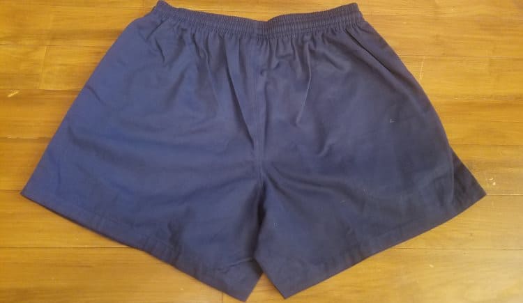 Gilbert Rugby Shorts - Rear