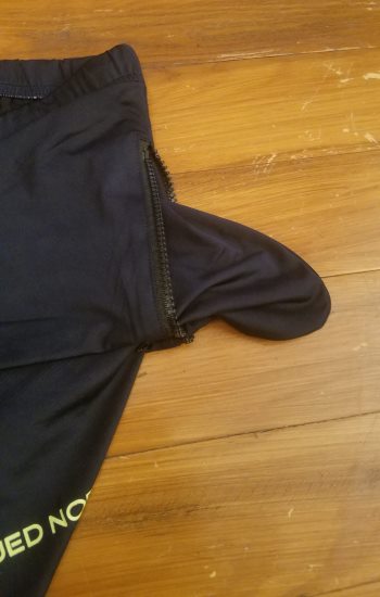 Jed North Fitted Lifting Shorts - Side - Pocket Turned Inside Out