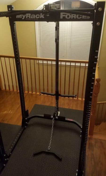 Force USA MyRack Lat Pull Down and Low Row Attachment