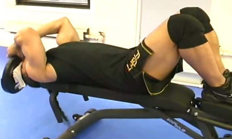 Lying Neck Flexion Eccentric