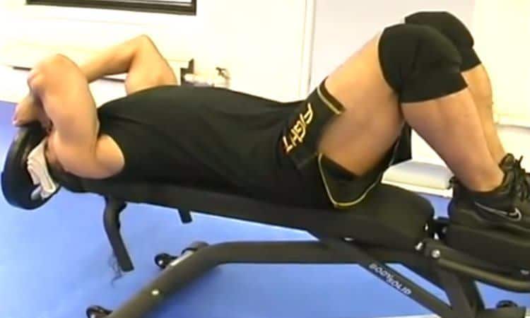 Lying Neck Flexion Starting Position