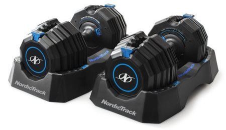 NordicTrack Select-A-Weight Adjustable Dumbbells