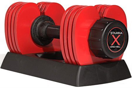 Stamina X Versa-Bell Adjustable Dumbbell Set