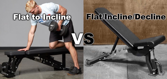 Flat to Incline Bench vs FID Bench