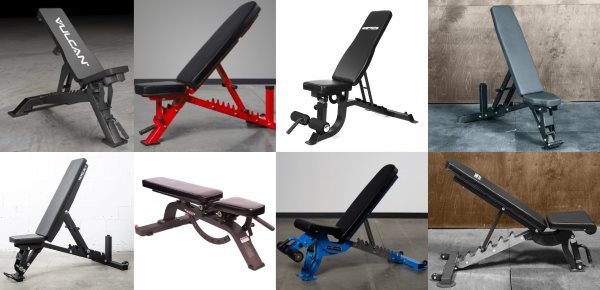 Tripod Style Adjustable Weight Benches