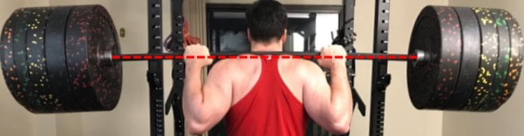 Minimal Static Flex on the Vulcan Absolute Power Bar with 415 lbs Using Bumper Plates