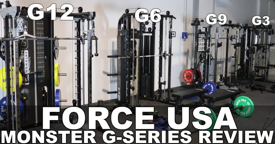 Force USA Monster G3 G6 G9 and G12 All-In-One Home Gym Reviews