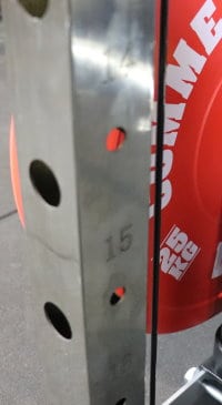 Laser Engraved Numbering on Force USA G-Series