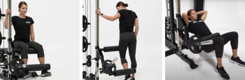 Force USA G-Series Leg Curl and Extension Attachment