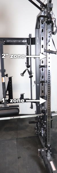 Force USA G3 Westside Hole Spacing