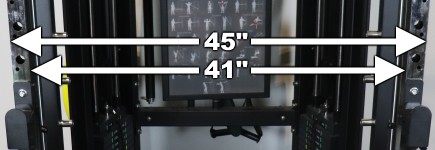 Force USA G6 Power Rack Width Dimensions