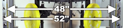 Force USA G9 Power Rack Uprights - Internal and External Widths