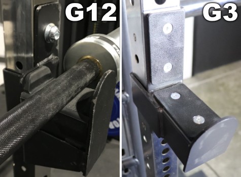 Force USA G12 J-hook vs Force USA G3 J-hook