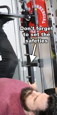 Force USA G12 Vertical Leg Press Attachment - Don't Forget to Set the Safety Catches