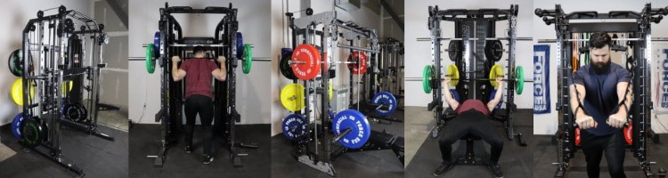 Force USA G20, G12, G9, G6 and G3 All-In-One Gyms