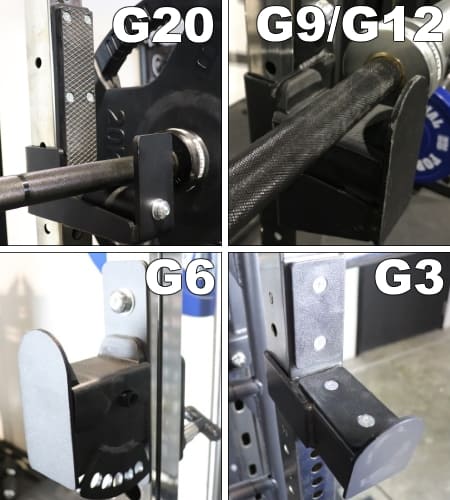 Force USA G20 J-Hooks vs J-Hooks on Other Models