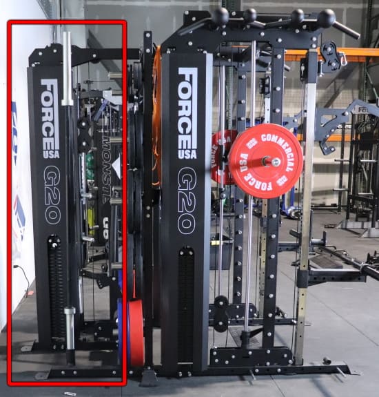 Force USA G20 Optional Lat Row Station Upgrade