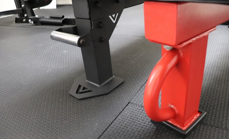 Vulcan Prime 3x3 Flat Competition Bench vs Rep FB-5000 - Handle Comparison