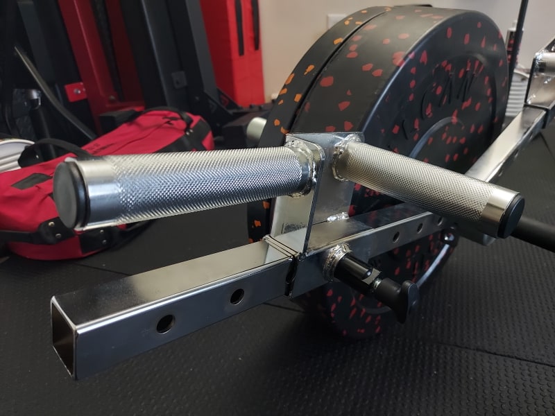 Dual Handle Grips on the Ironmaster Ultimate Row Handle - Standard and Neutral Grip