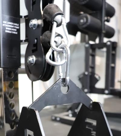 Force USA G15 Functional Trainer - Use a 3rd Carabiner to Connect Both Pulleys to the Attachment