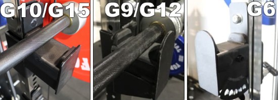 Force USA G15 J-hooks Compared to G10 G9 G12 G6